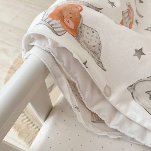 Підковдра 90х110 поплін Teddy із зайкою - 4