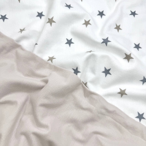 Набор пелёнок фланель 90х120 Soft Stars бежевый - 2