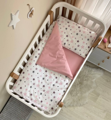 Сменная постель Baby Dream Stars пудра - 2