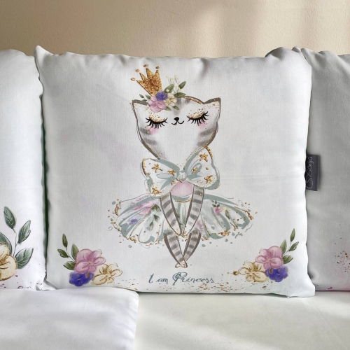 Комплект постільної білизни для новонародженого Magic Cat, колір ліловий - 14