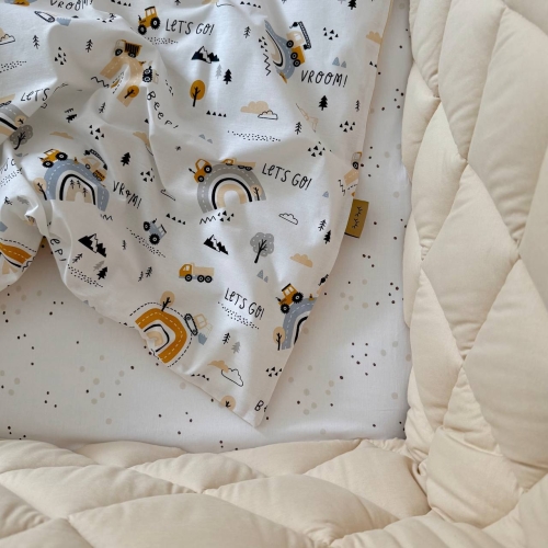 Комплект постільної білизни для новонародженого Baby Dream New Let`s Go - 7