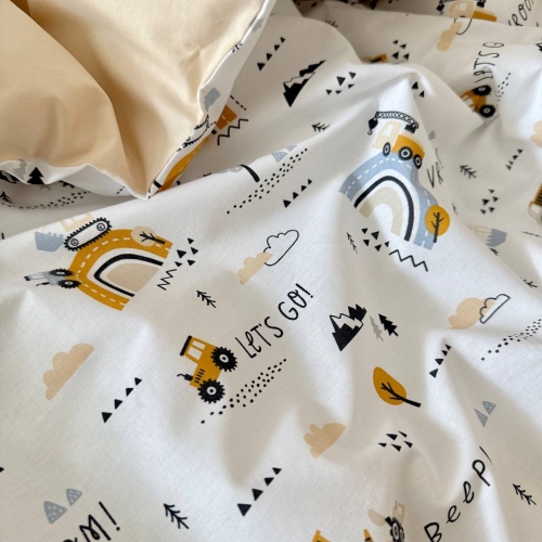 Комплект постільної білизни для новонародженого Baby Dream New Let`s Go - 6