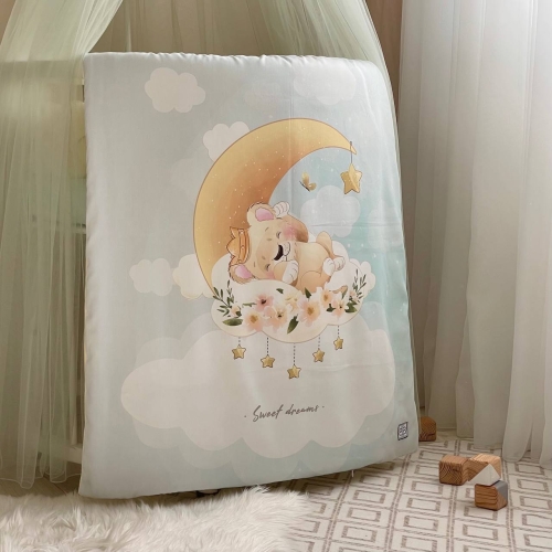 Комплект постельного белья для новорождённого Коллекция №8 Sweet Dream Львенок - 16