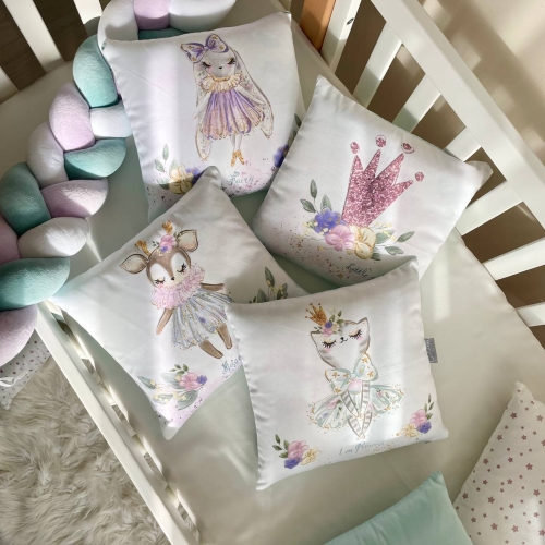 Комплект постільної білизни для новонародженого Magic Cat, колір ліловий - 15