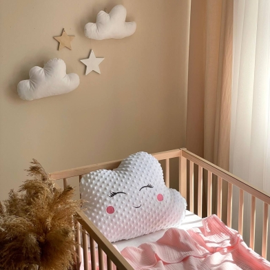 Хмаринка Minky рожеві щічки 33*50 см