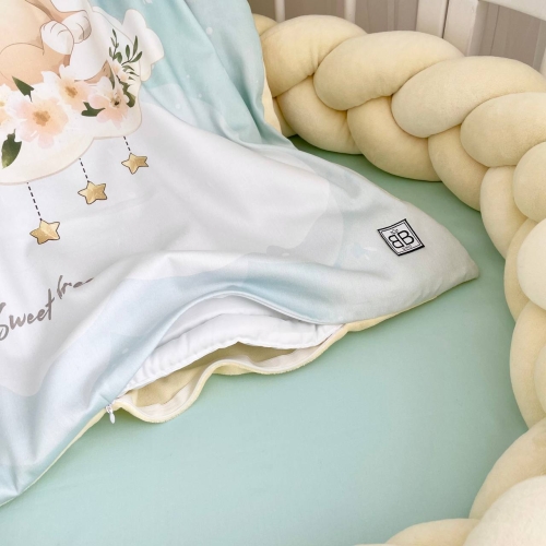 Комплект постельного белья для новорождённого Коллекция №8 Sweet Dream Львенок - 18
