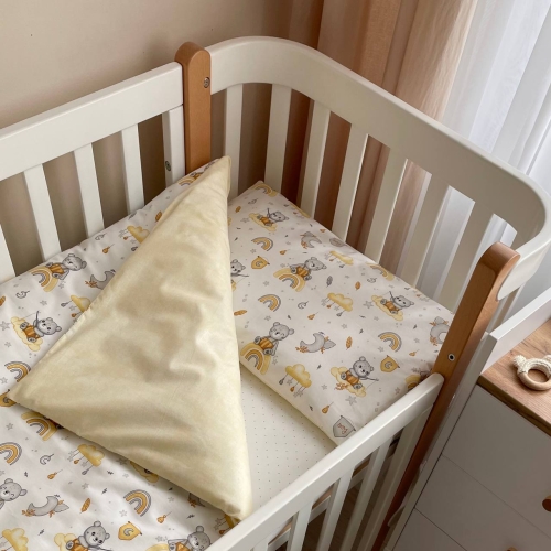 Змінна постіль Baby Mix Ведмедик boy жовтий - 2