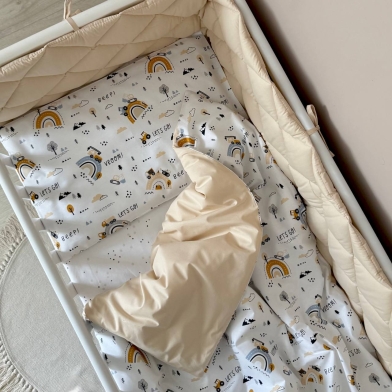 Комплект постільної білизни для новонародженого Baby Dream New Let`s Go