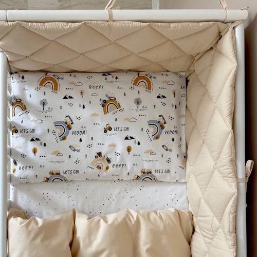 Комплект постільної білизни для новонародженого Baby Dream New Let`s Go - 5