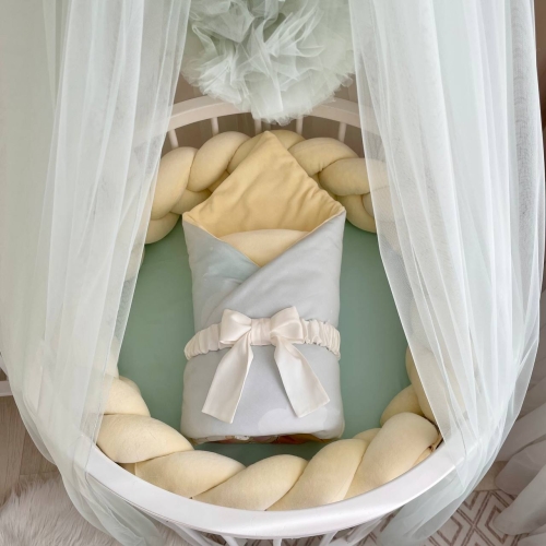 Комплект постельного белья для новорождённого Коллекция №8 Sweet Dream Львенок - 22