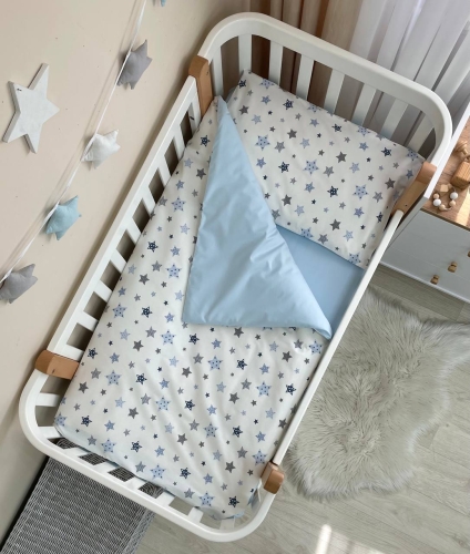 Змінна постіль Baby Dream Stars блакитний - 3