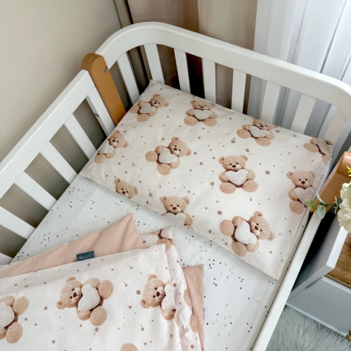Змінна постіль Baby Mix Ведмедик із сердечком - 4