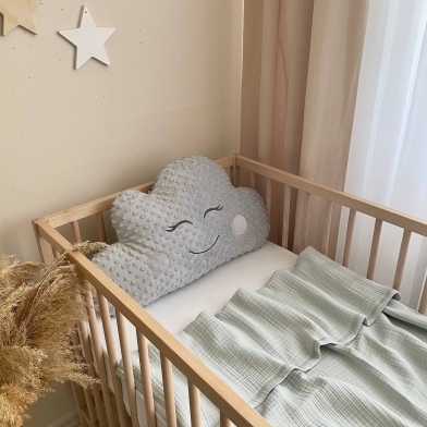 Хмаринка Minky темно-сіра 32*60 см