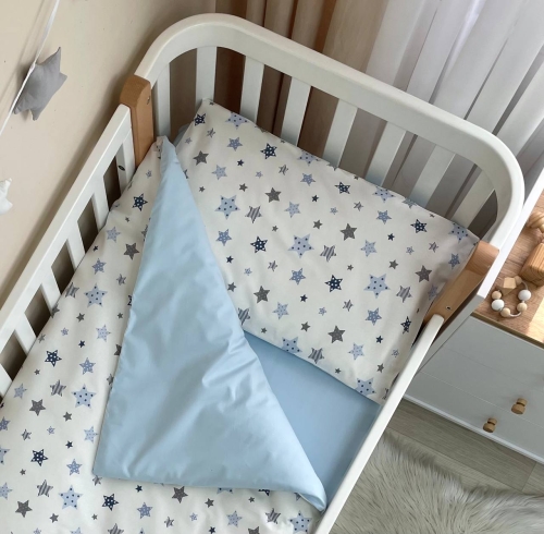 Змінна постіль Baby Dream Stars блакитний - 1