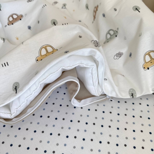 Змінна постіль Baby Dream New Машинки блакитні - 5