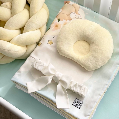 Комплект постельного белья для новорождённого Коллекция №8 Sweet Dream Львенок - 12