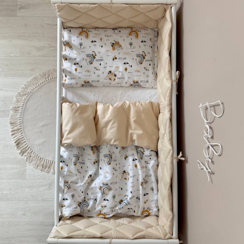 Комплект постільної білизни для новонародженого Baby Dream New Let`s Go - 3