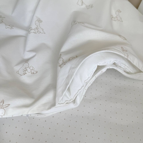 Змінна постіль Baby Dream New Зайка із собачкою бежевий - 4