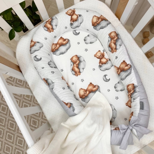 Кокон Baby Design Тедді сірий - 2