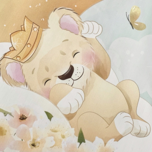 Комплект постельного белья для новорождённого Коллекция №8 Sweet Dream Львенок - 13