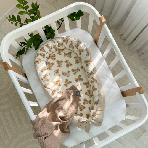 Кокон Baby Design Плюшеві ведмедики - 1