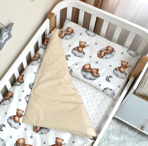 Змінна постіль Baby Mix Тедді бежевий - 1