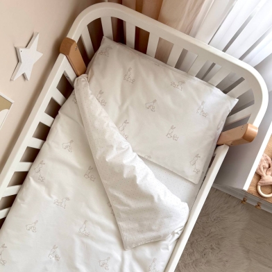 Змінна постіль Baby Dream New Зайка із собачкою бежевий