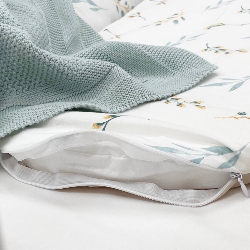 Кокон Baby Design Веточки котики мята - 6