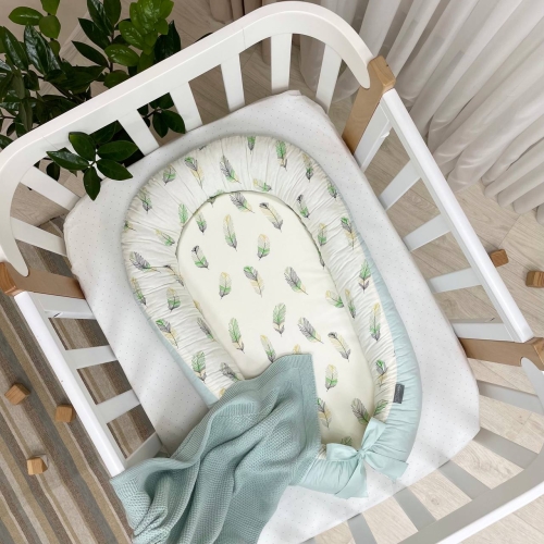 Кокон Baby Design перо мята - 1